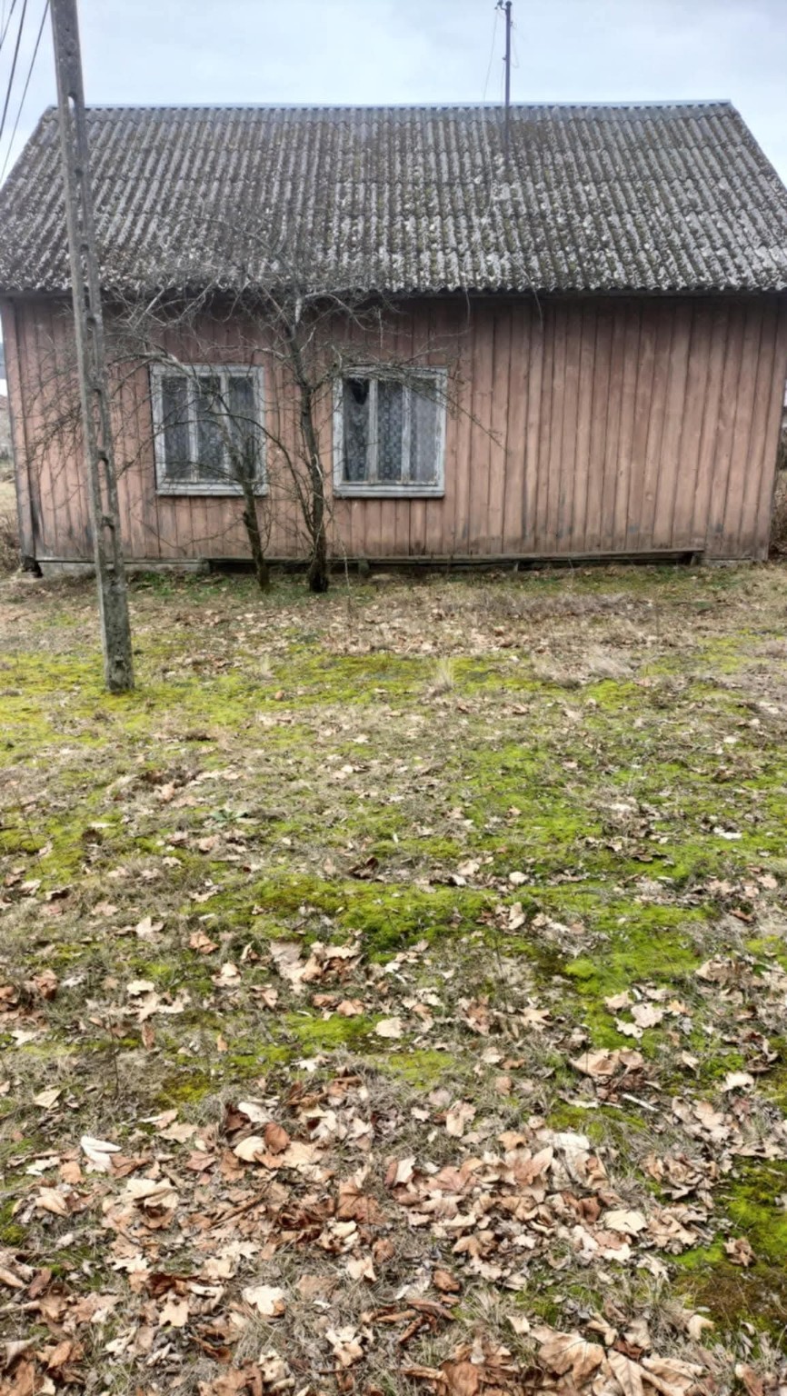 Widok budynku od strony ogrodu